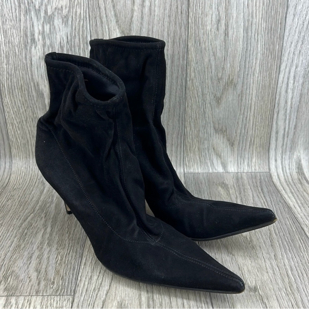 Sergio Rossi Black Heeled Boots